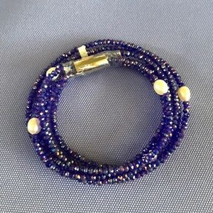 Vantel Pearl Blueberry bracelet